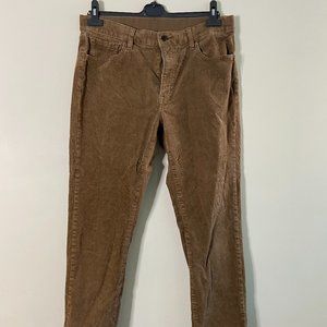 Corduroy Straight Leg Pants
